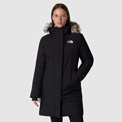 North face top arctic parka grey