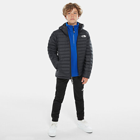 Erkek Cocuk Aconcagua Kaz Tuyu Kapusonlu Mont Tnf Black Tnf White The North Face