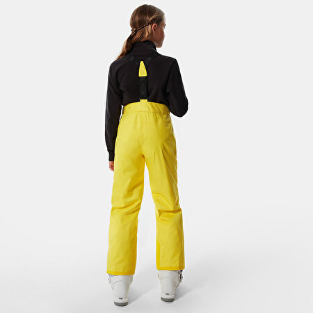 Cocuk Snow Quest Suspender Plus Kayak Pantolonu Lightning Yellow The North Face