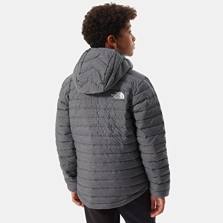 Erkek Cocuk Aconcagua Kaz Tuyu Kapusonlu Mont Tnf Medium Grey Heather The North Face