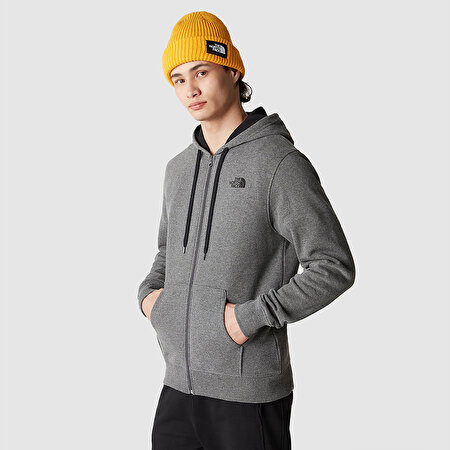 ERKEK OPEN GATE TAM BOY FERMUARLI KAPÜŞONLU ÜST