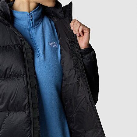 KADIN DIABLO KAPÜŞONLU KAZ TÜYÜ MONT