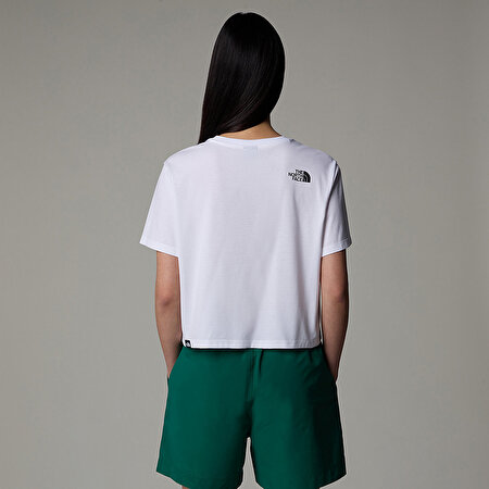 KADIN CROPPED SIMPLE DOME TİŞÖRT