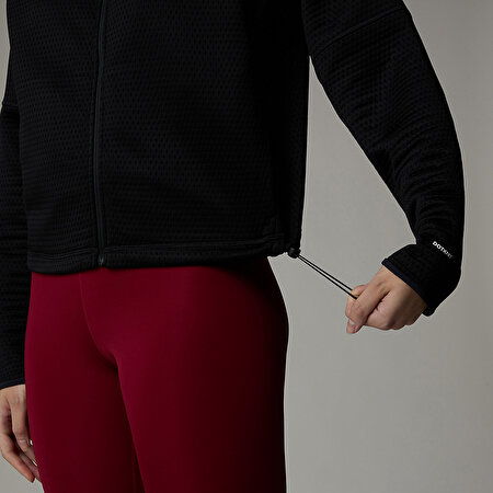 KADIN VERTICAL THERMAL TAM BOY FERMUARLI KAPÜŞONLU MONT