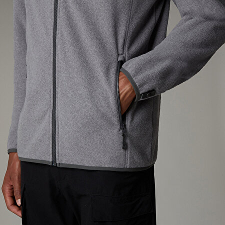 ERKEK 100 GLACIER TAM BOY FERMUARLI POLAR