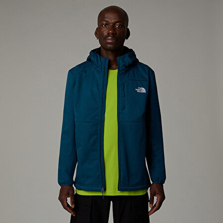 ERKEK QUEST KAPÜŞONLU SOFTSHELL MONT