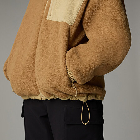 KADIN YUMIORI ÇİFT TARAFLI POLAR MONT