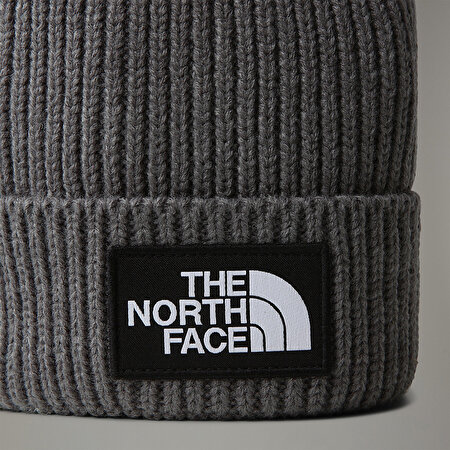 ÇOCUK TNF BOX LOGO MANŞETLİ BERE