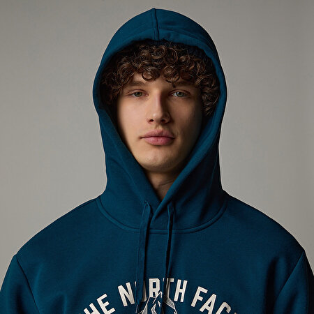 ERKEK VARSITY GRAPHIC KAPÜŞONLU ÜST