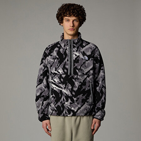 ERKEK TNF FLEESKI 1/4 FERMUARLI PULLOVER POLAR