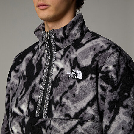 ERKEK TNF FLEESKI 1/4 FERMUARLI PULLOVER POLAR