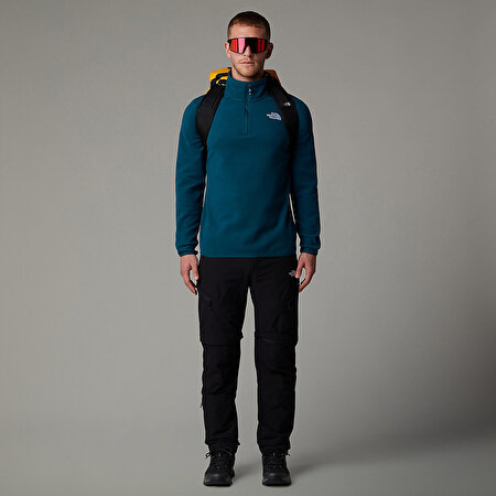 ERKEK 100 GLACIER 1/4 FERMUARLI POLAR