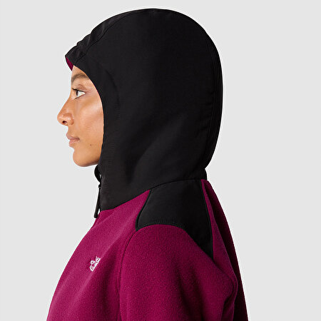 KADIN ALPINE POLARTEC® POLAR 200 KAPÜŞONLU MONT