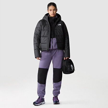 KADIN CIRCULAR SYNTHETIC KAPÜŞONLU MONT