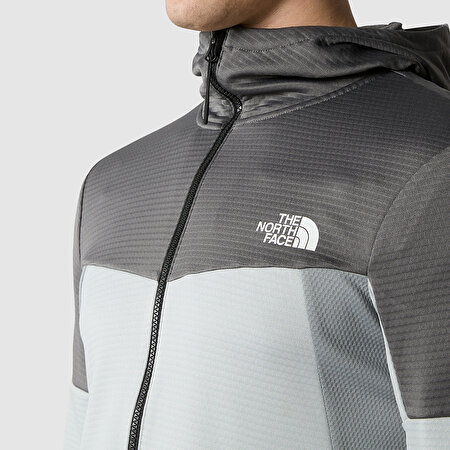 ERKEK MOUNTAIN ATHLETICS TAM BOY FERMUARLI POLAR KAPÜŞONLU ÜST