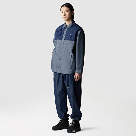 ERKEK DENIM UZUN KOLLU GÖMLEK