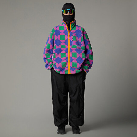 ERKEK TNF X YINKA ILORI PRINTED ÇİFT TARAFLI POLAR MONT