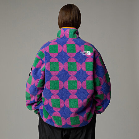 ERKEK TNF X YINKA ILORI PRINTED ÇİFT TARAFLI POLAR MONT