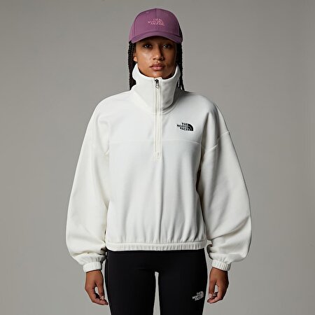 KADIN 100 GLACIER 1/2 FERMUARLI POLAR