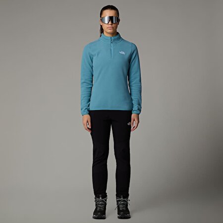 KADIN 100 GLACIER 1/4 FERMUARLI POLAR