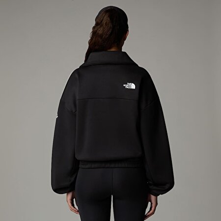 Kadın Mountain Athletics 1/4 Fermuarlı Huni Yaka Polar