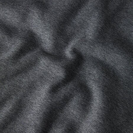 Erkek Simple Dome Tam Boy Fermuarlı Kapüşonlu Üst