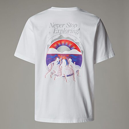 Unisex Never Stop Relaxed Tişört