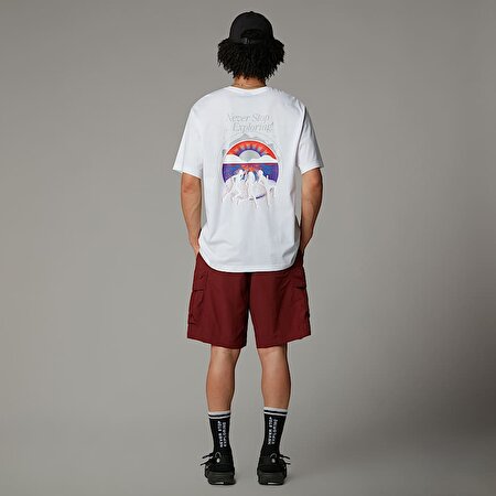 Unisex Never Stop Relaxed Tişört