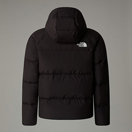 Erkek Çocuk North Kaz Tüyü Kapüşonlu Mont