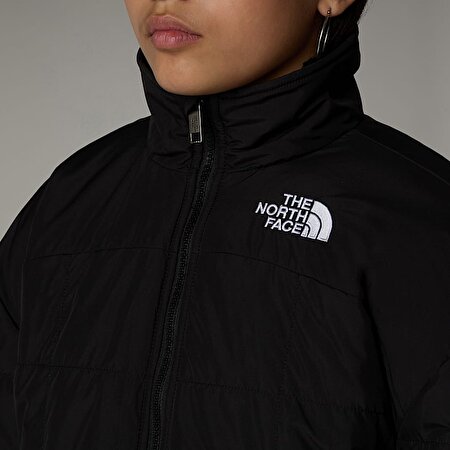 Kız Çocuk Çift Taraflı Shasta Tam Boy Fermuarlı Mont