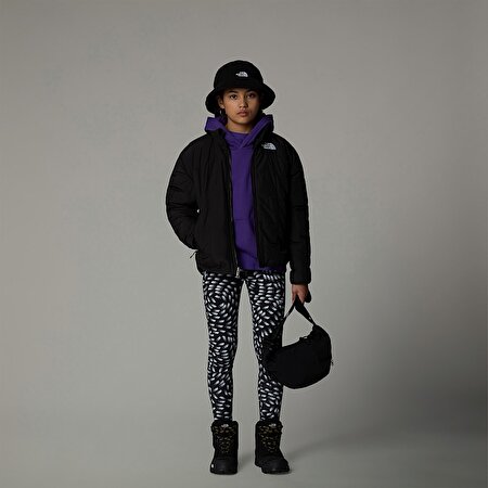 Kız Çocuk Çift Taraflı Shasta Tam Boy Fermuarlı Mont