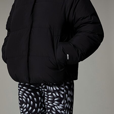 Kız Çocuk North Kaz Tüyü Kapüşonlu Mont