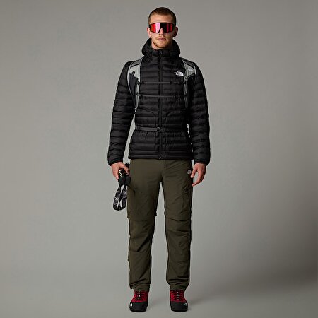 Erkek Huila Sentetik İzolasyonlu Kapüşonlu Mont