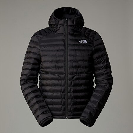 Erkek Huila Sentetik İzolasyonlu Kapüşonlu Mont