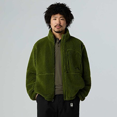 Erkek Extreme Pile Tam Boy Fermuarlı Polar