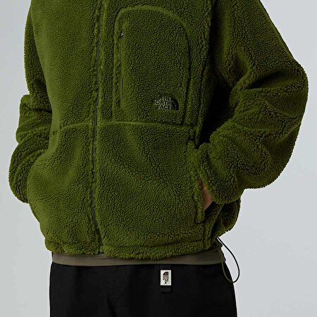 Erkek Extreme Pile Tam Boy Fermuarlı Polar