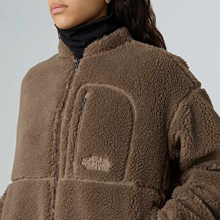 Kadın Extreme Pile Tam Boy Fermuarlı Polar