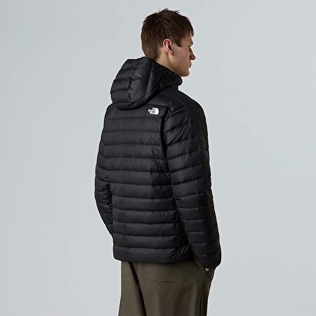 Erkek Classic Kaz Tüyü Kapüşonlu Mont