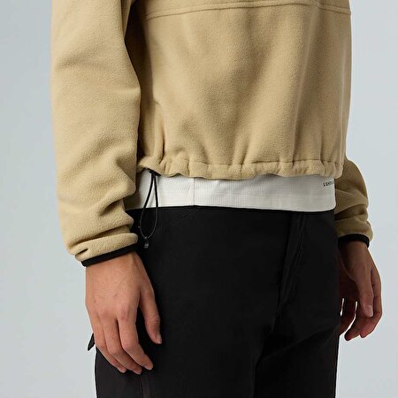 Kadın Glacier 1/2 Fermuarlı Kısa Polar