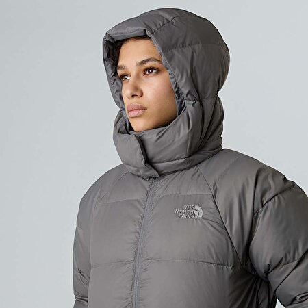 Kadın Hydrenalite City Uzun Kaz Tüyü Kapüşonlu Parka