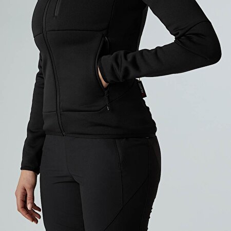 Kadın Meteora Tam Boy Fermuarlı Polar