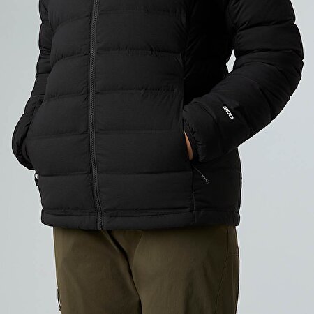 Kadın Abseil Stretch Kaz Tüyü Kapüşonlu Mont