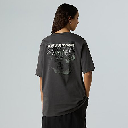 Unisex Powder Days Relaxed Graphic Tişört