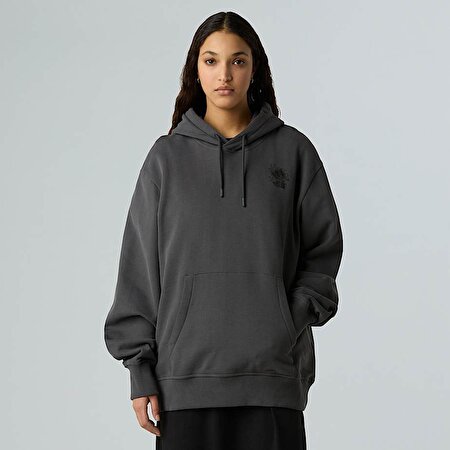 Unisex Powder Days Relaxed Graphic Kapüşonlu Üst