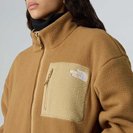 Kadın Yumiori Çift Taraflı Polar Mont