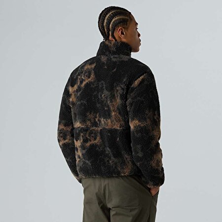 Erkek Extreme Pile Printed Pullover Polar