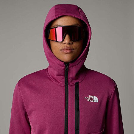 Kadın Mountain Athletics Tam Boy Fermuarlı Polar