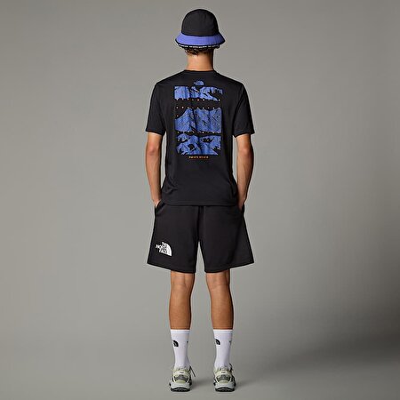 Erkek Foundation Mountains Faces Tişört