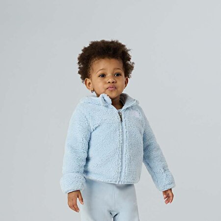 Baby Campshire Tam Boy Fermuarlı Kapüşonlu Üst