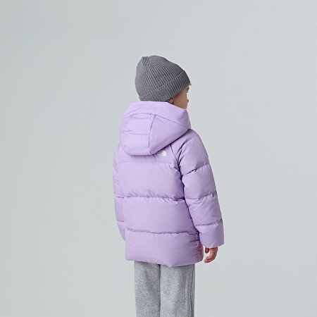 Çocuk North Kaz Tüyü Polar Astarlı Parka